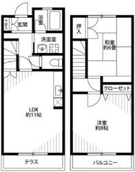 サンステージ斉藤Ⅲの物件間取画像